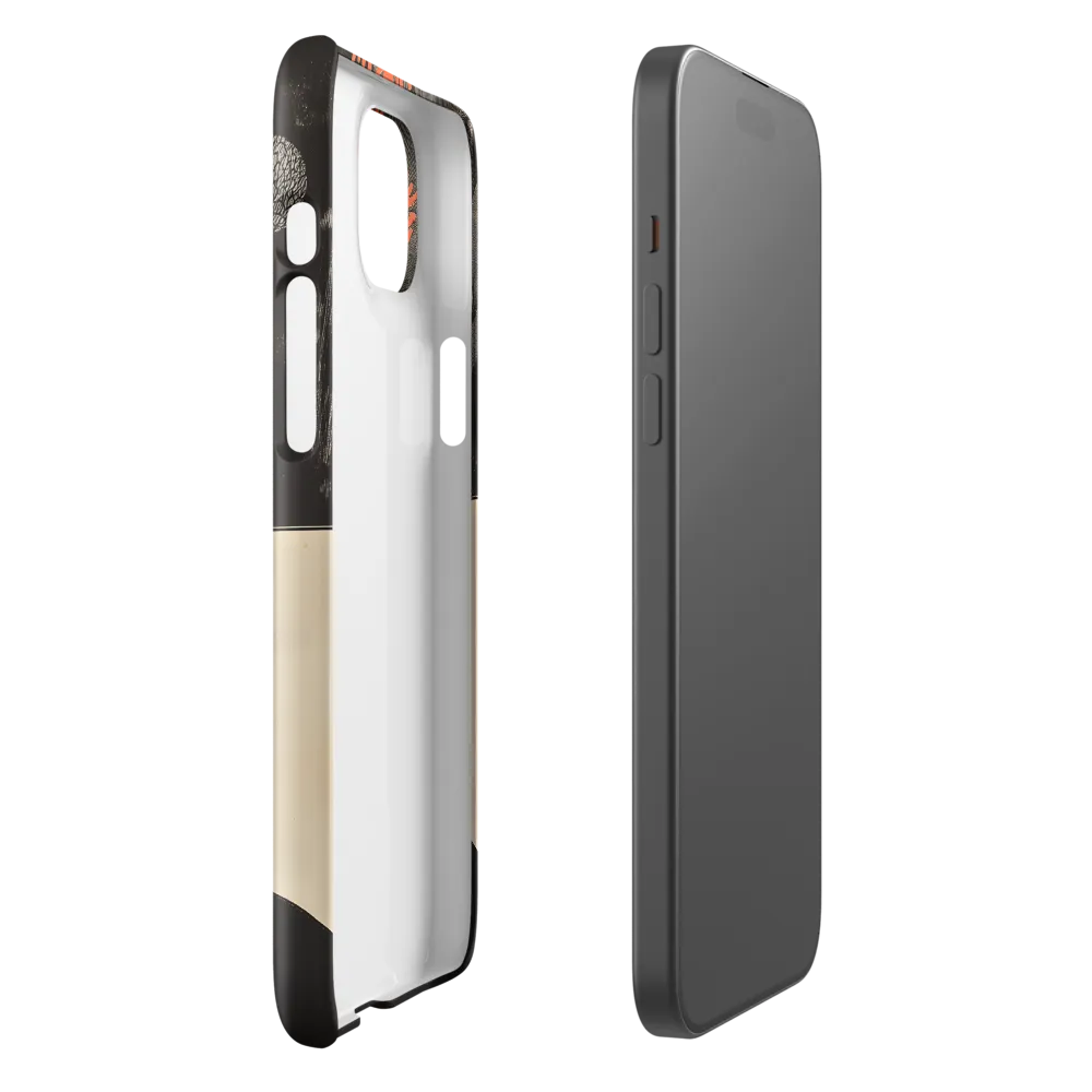 Coral Thoughts | Phone Case |  15 Plus | Snap Case | Glossy