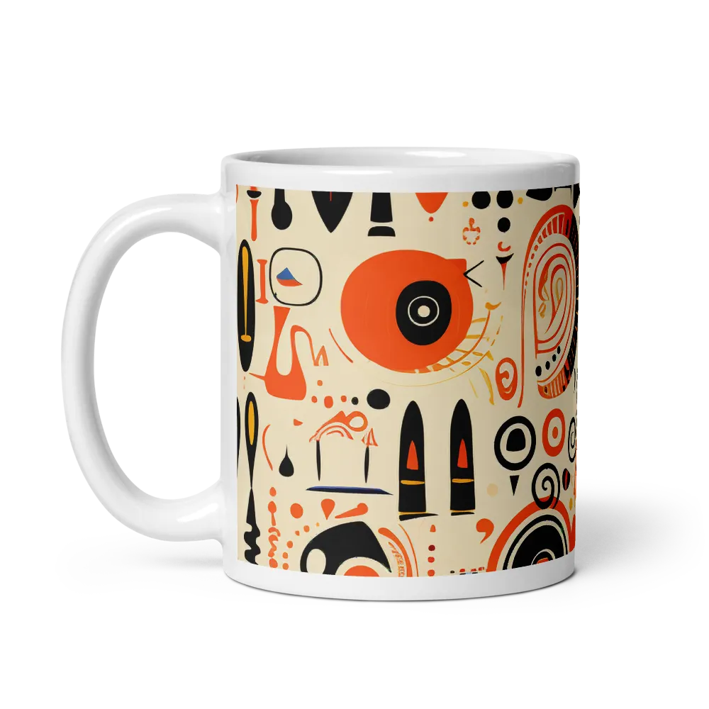 Rhythms of Geometry | Mug with White inside | 11 oz