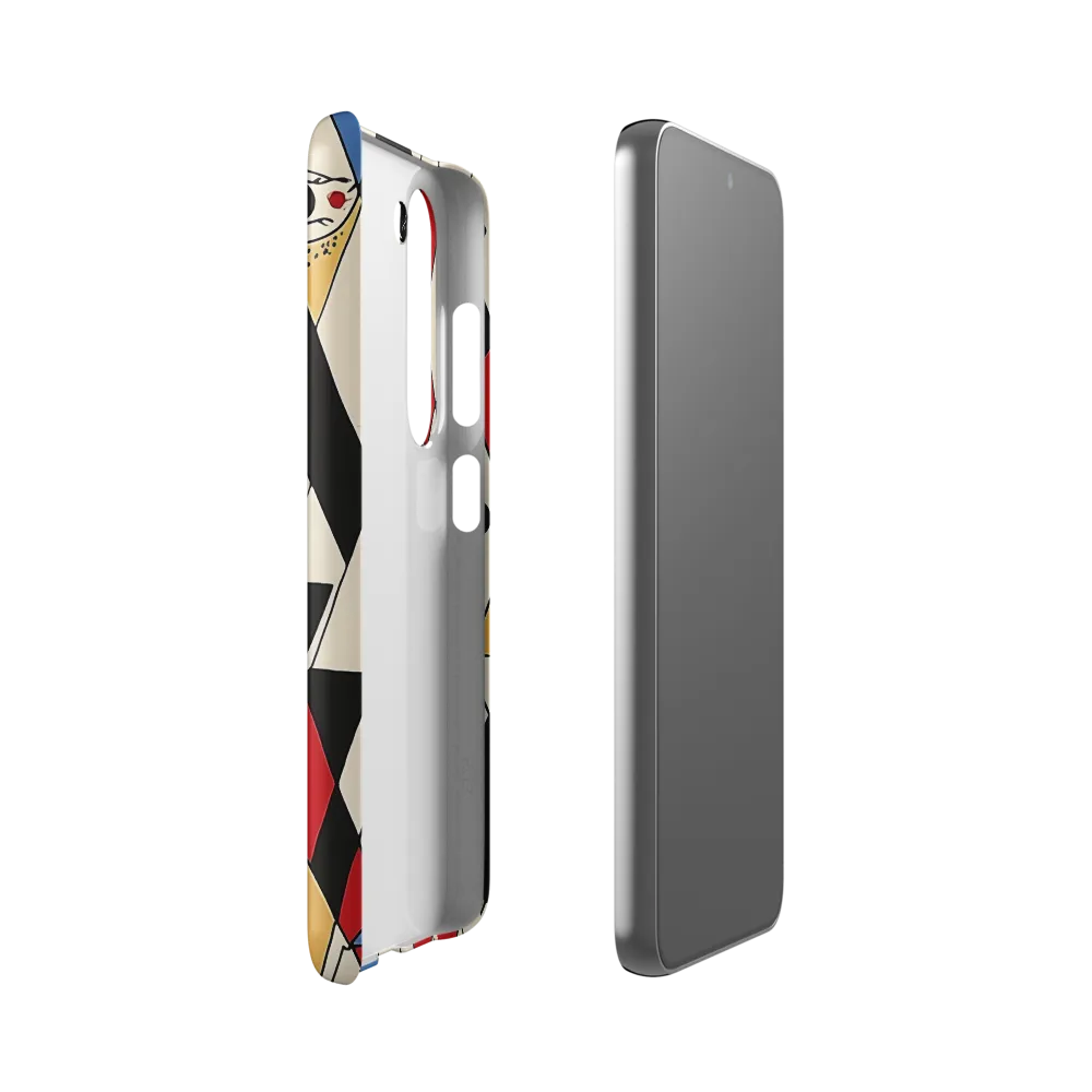 Dynamic Geometric Symphony | Phone Case |  S23 | Snap Case | Matte