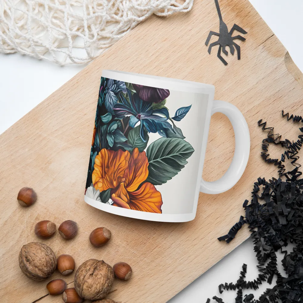 Floral Symphony | Mugs | Multiple Sizes & Colors