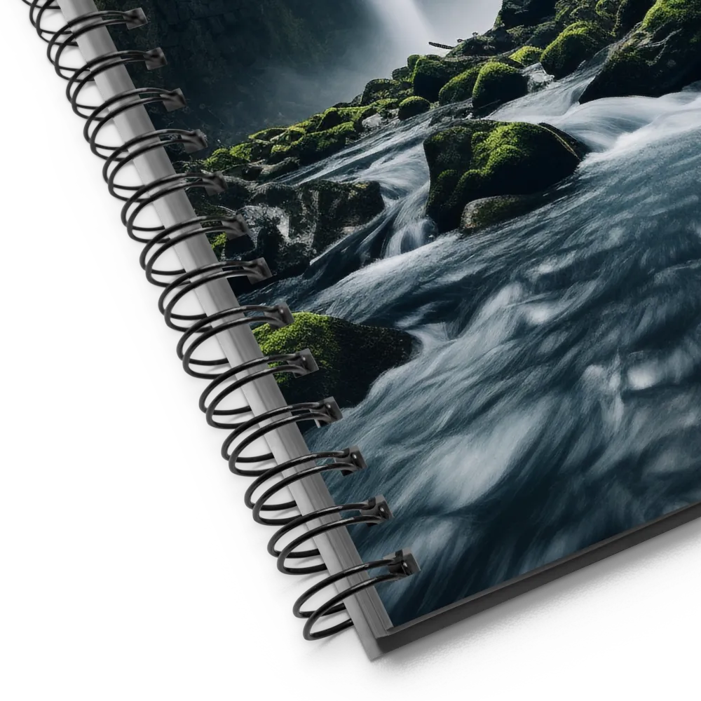 Whispers of the Falls | Spiral Notebook