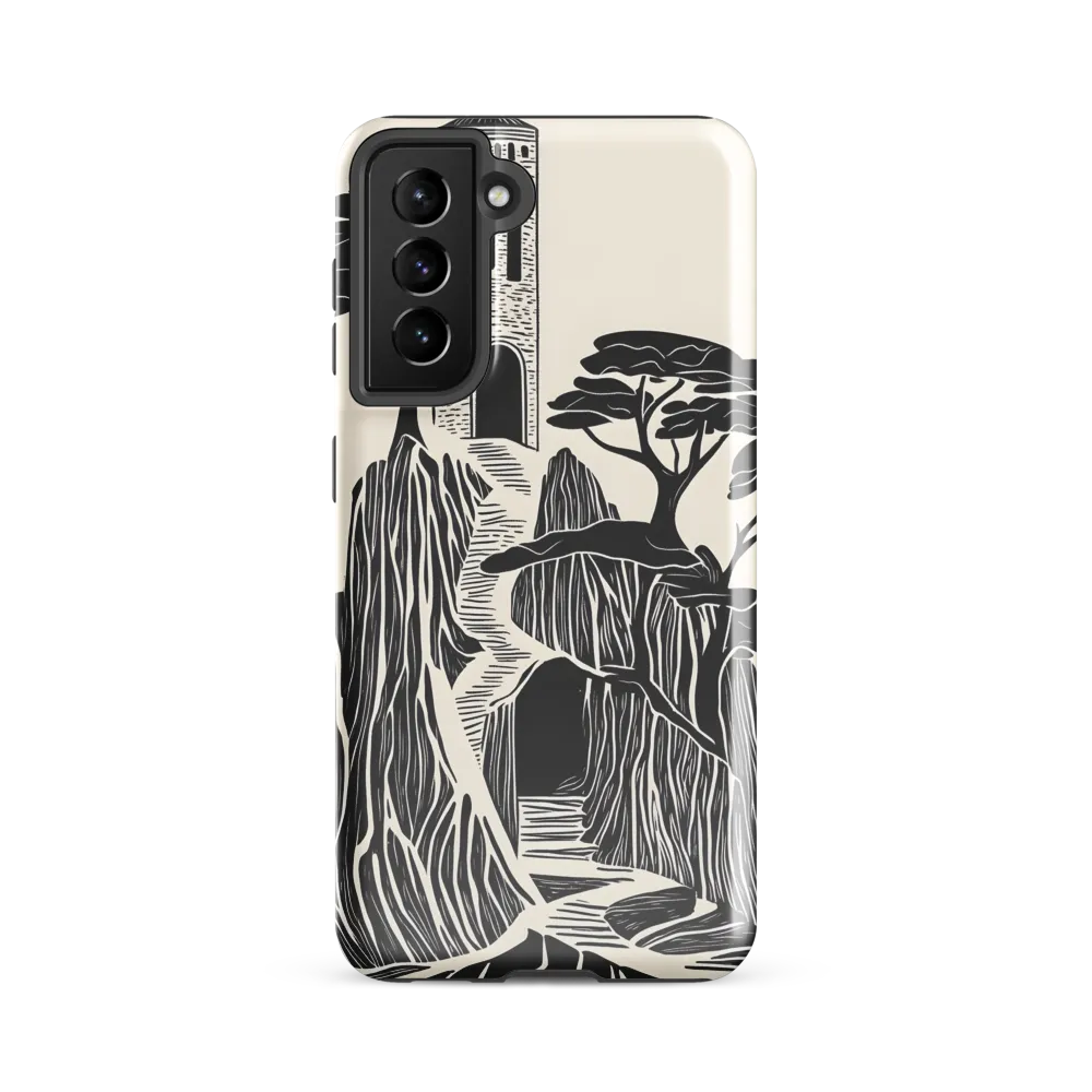 Echoes of a Mystical Tower | Phone Case |  S21 FE | Tough Case | Glossy
