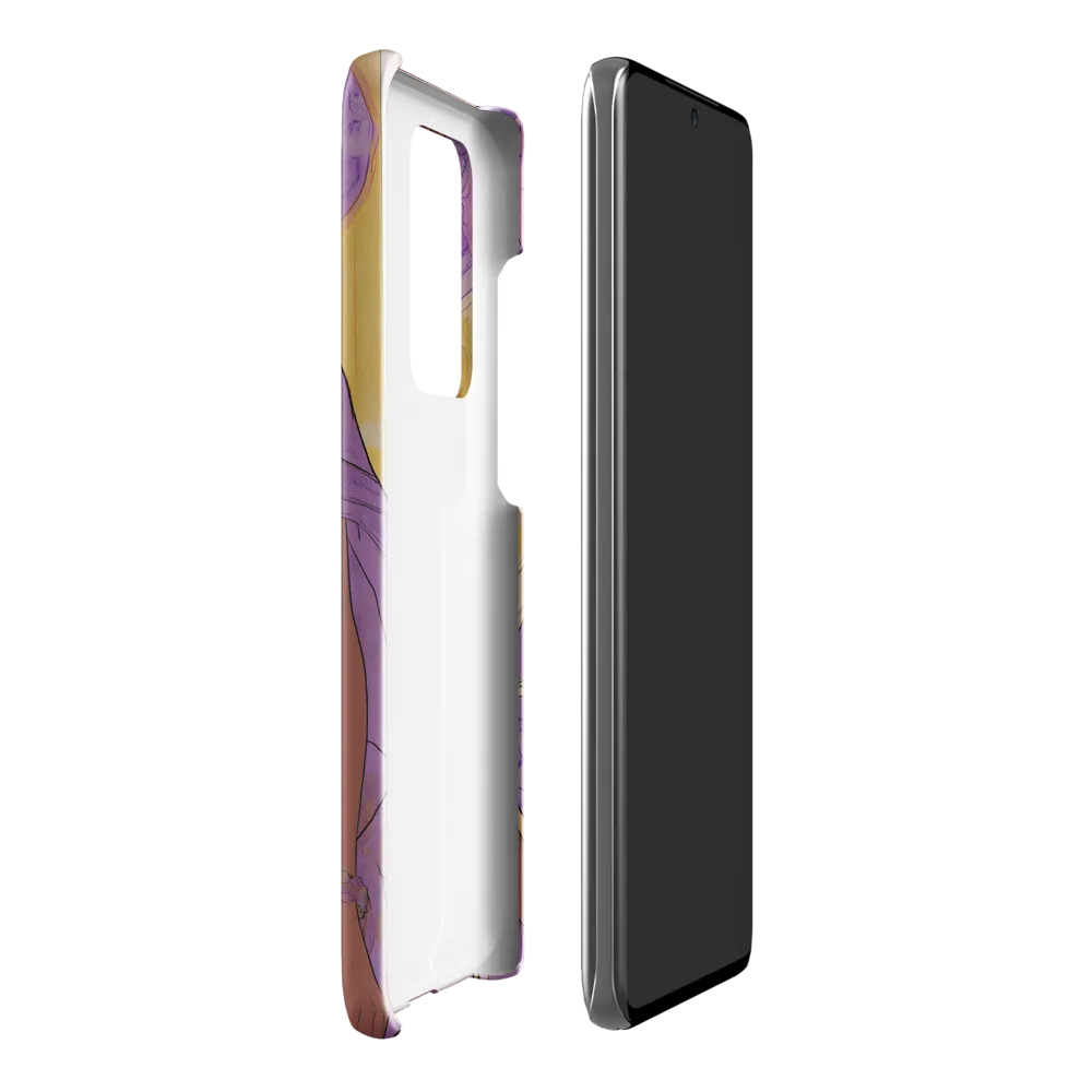 Elegance in Floral Harmony | Phone Case |  S20 Ultra | Snap Case | Glossy