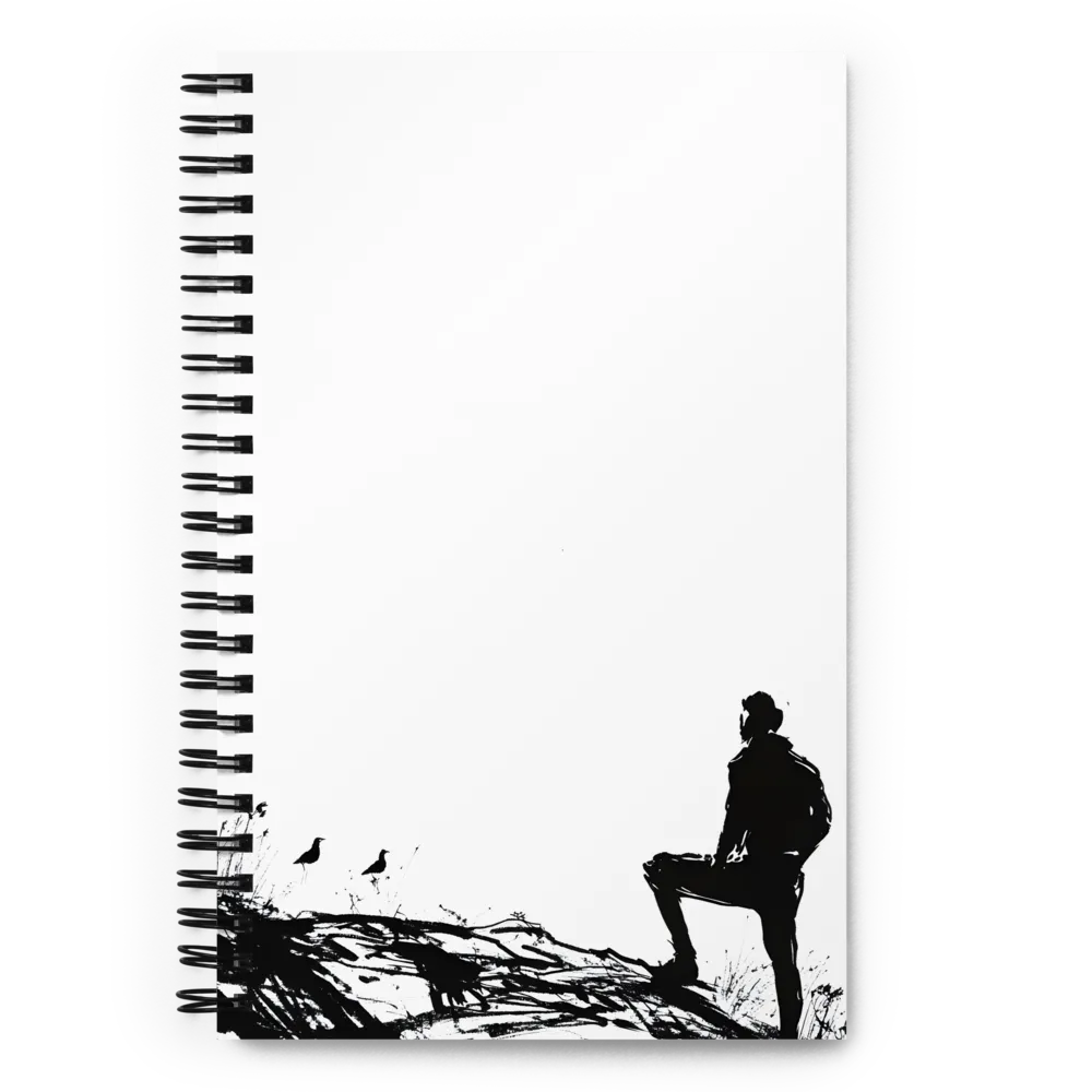 The Contemplative Edge | Spiral Notebook