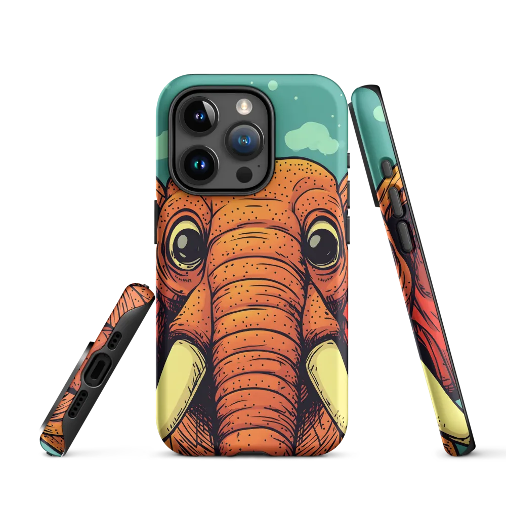 Whimsical Majesty: The Playful Elephant