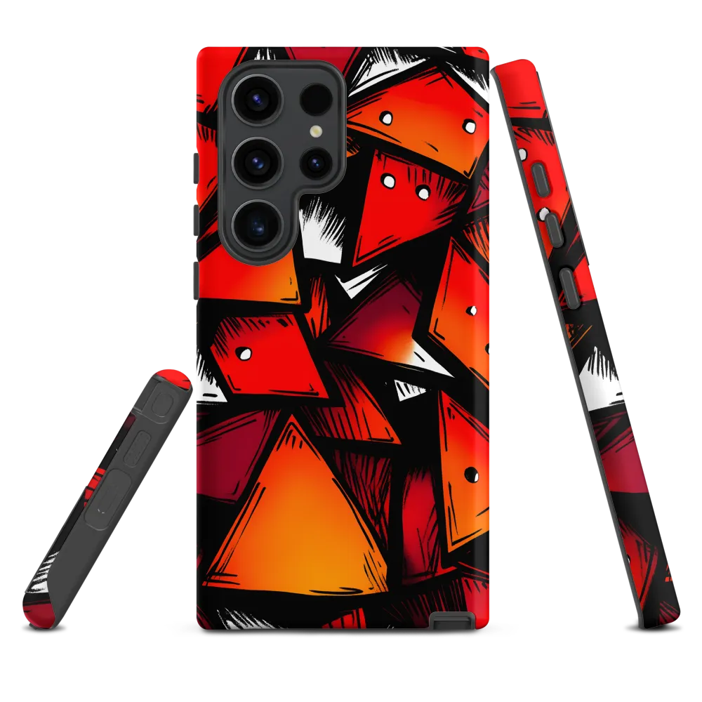 Dynamic Geometry of Red and Orange