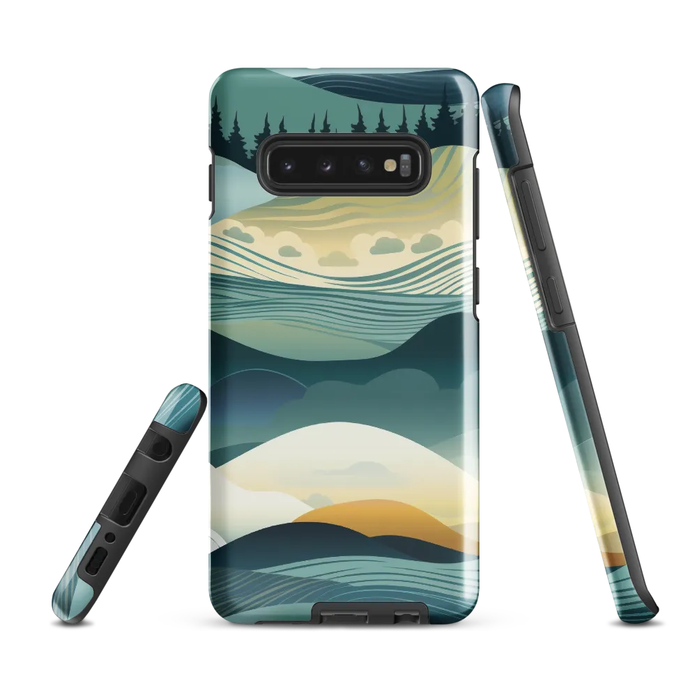 Harmonic Landscapes | Phone Case |  S10 Plus | Tough Case | Glossy