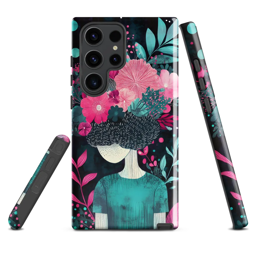 Floral Harmony: A Portrait of Serenity