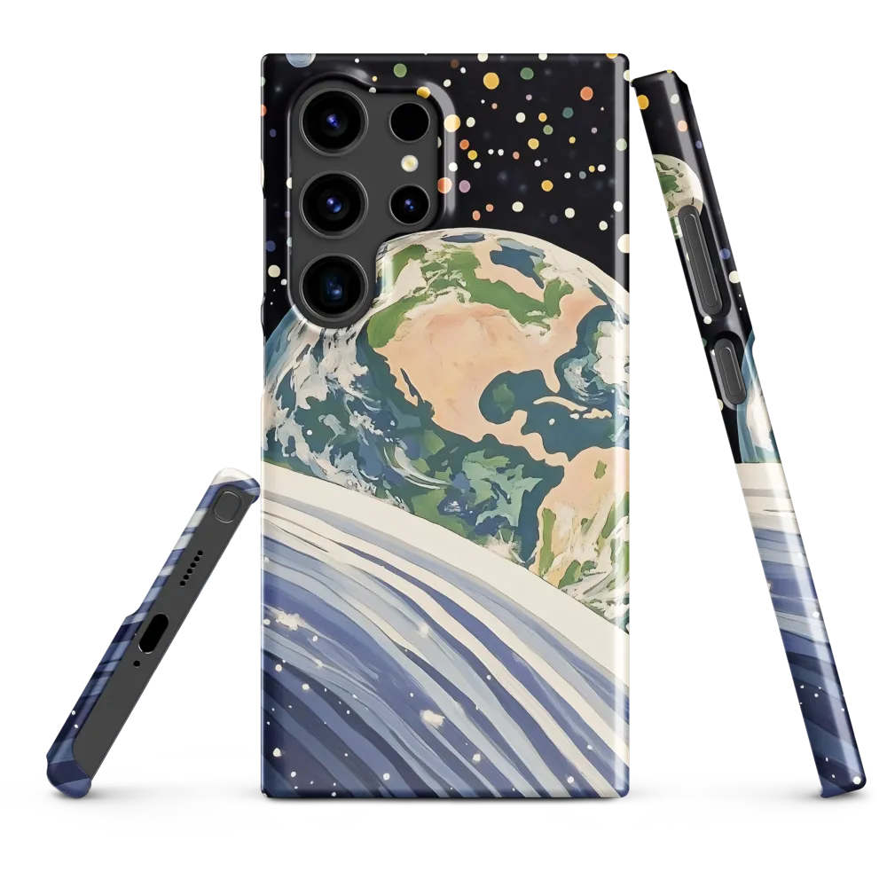 Celestial View: A Surreal Journey Through Space