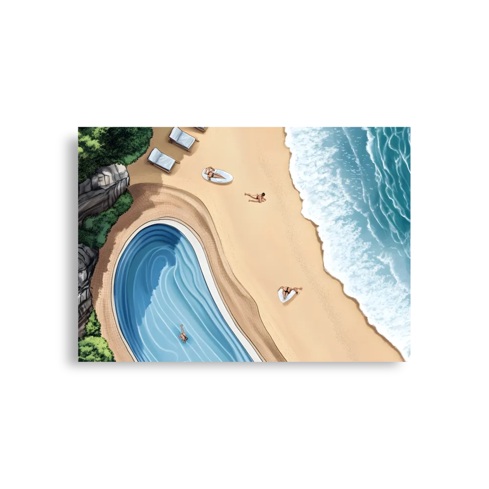 Serenity by the Shore | Poster | A1 (23.3″×33.1″)