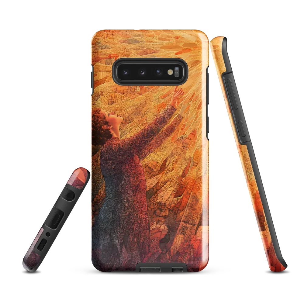 Reaching for the Light | Phone Case |  S10 Plus | Tough Case | Glossy