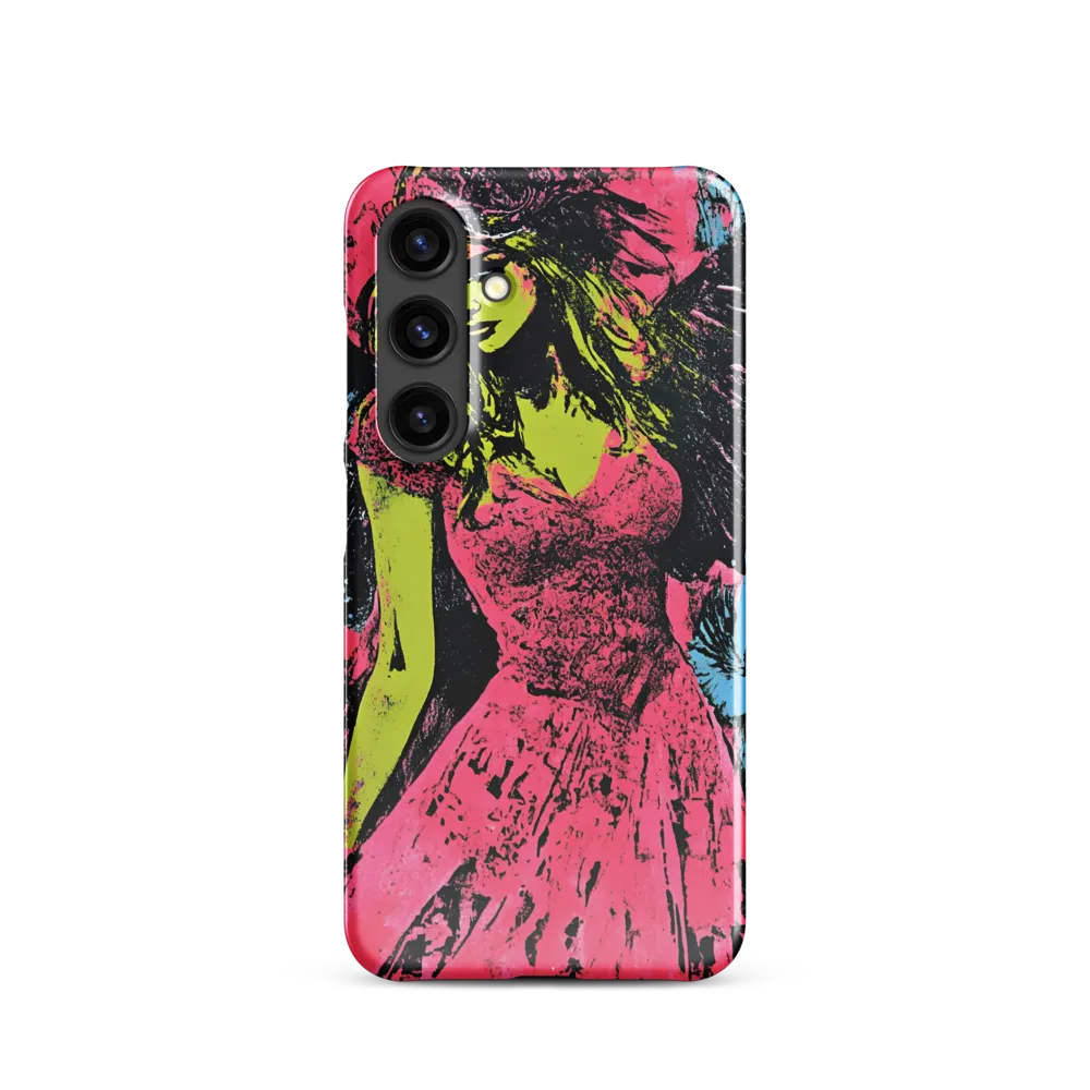 Mystical Angel in Neon Dreams