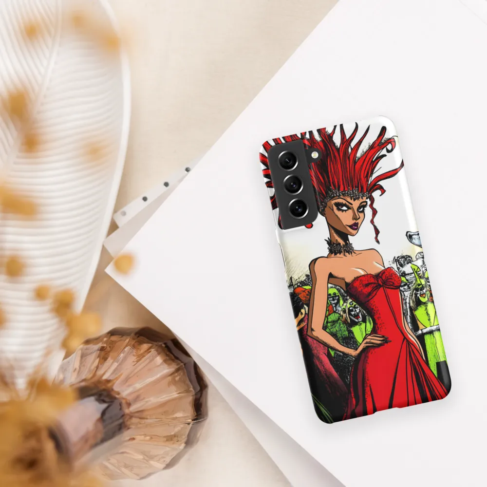 Fiery Elegance: A Fashion Statement