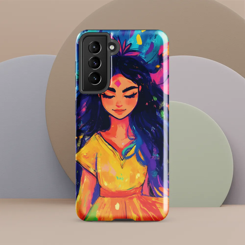 Serenity in Color | Phone Case |  S21 | Tough Case | Glossy