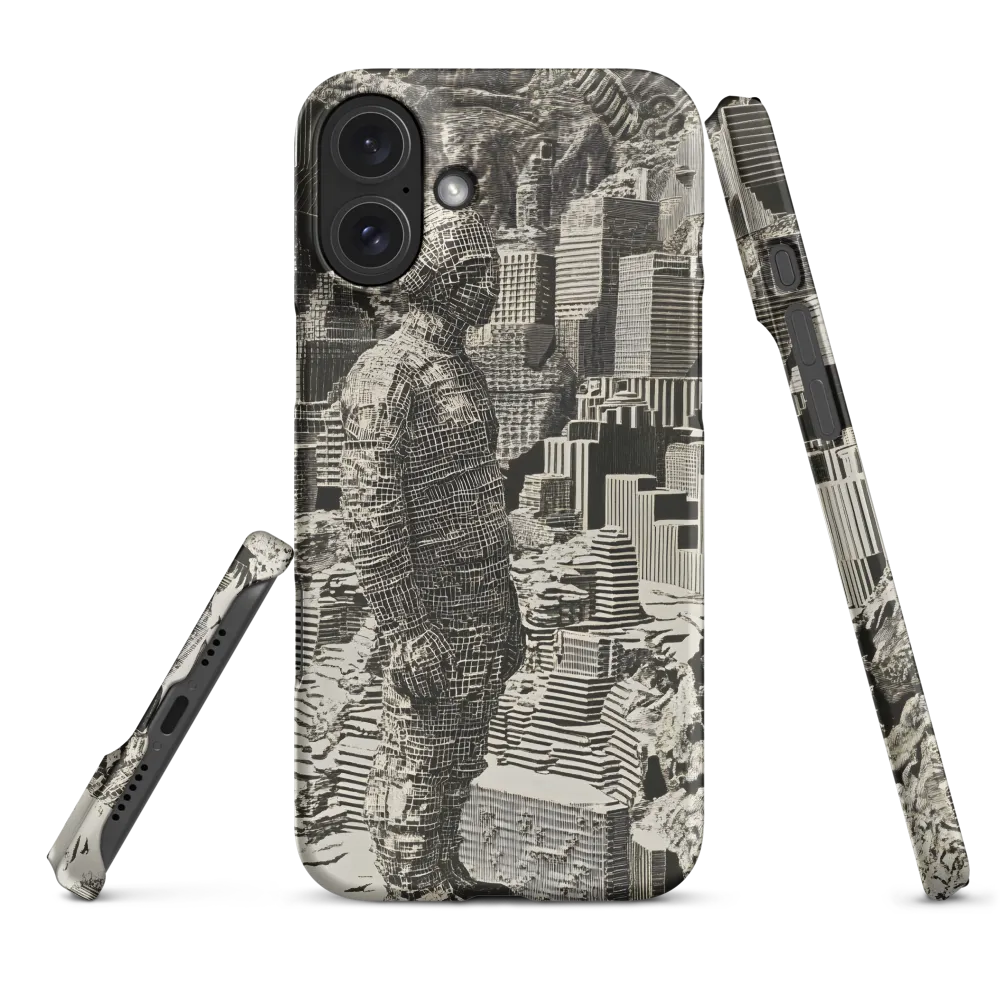 Contemplation in an Abstract Landscape | Phone Case |  16 Plus | Snap Case | Matte