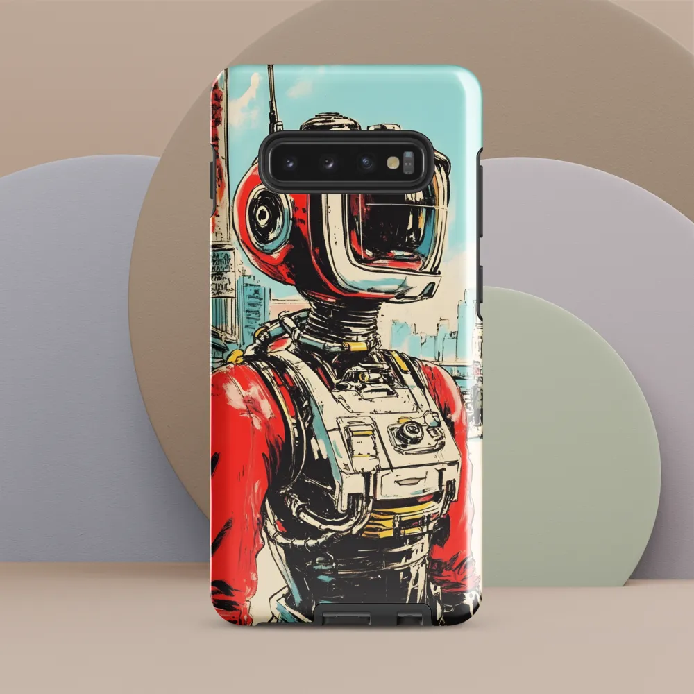 Future Guardian of the City | Phone Case |  S10 Plus | Tough Case | Glossy