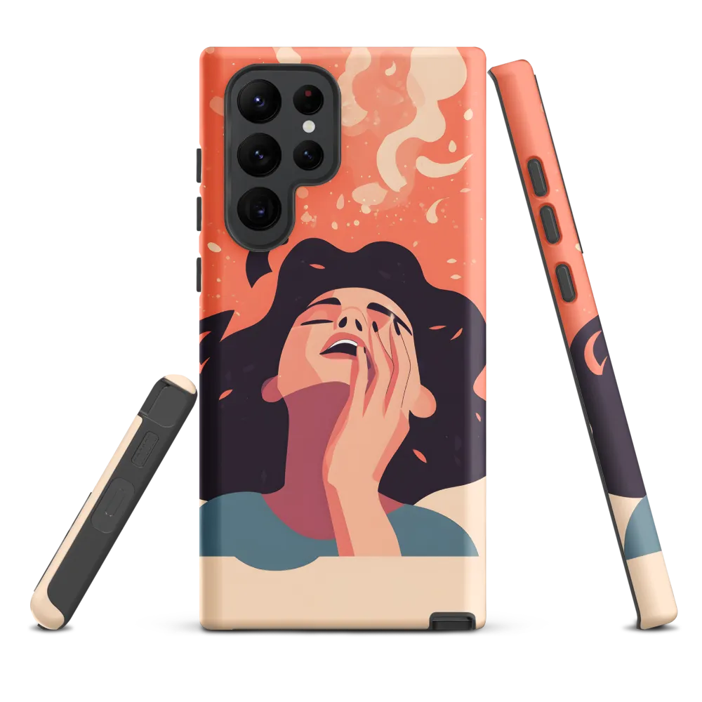 Whispers of Reflection | Phone Case |  S22 Ultra | Tough Case | Matte