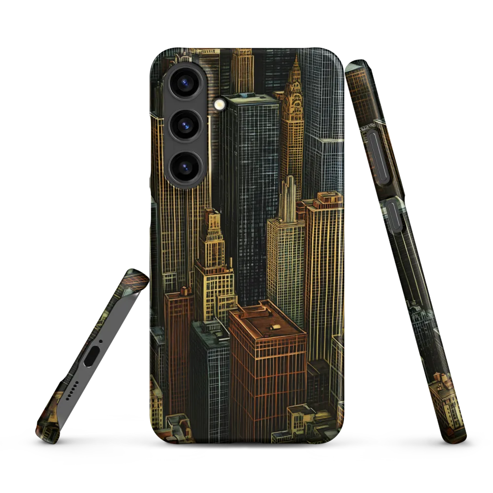 Urban Elegance: A Golden Cityscape