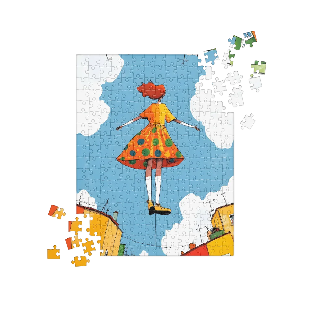 Floating Dreams in a Colorful Sky | Jigsaw Puzzle | 252 pieces