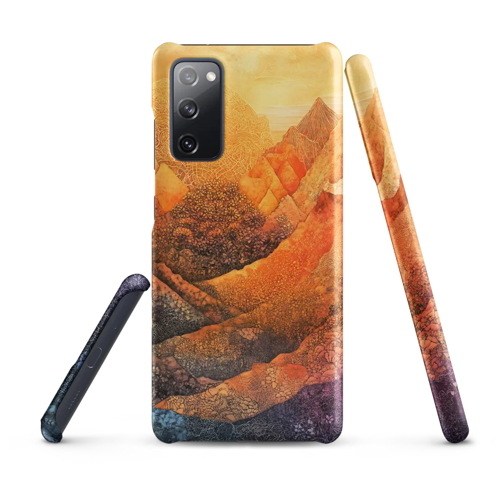 Serene Peaks of Color