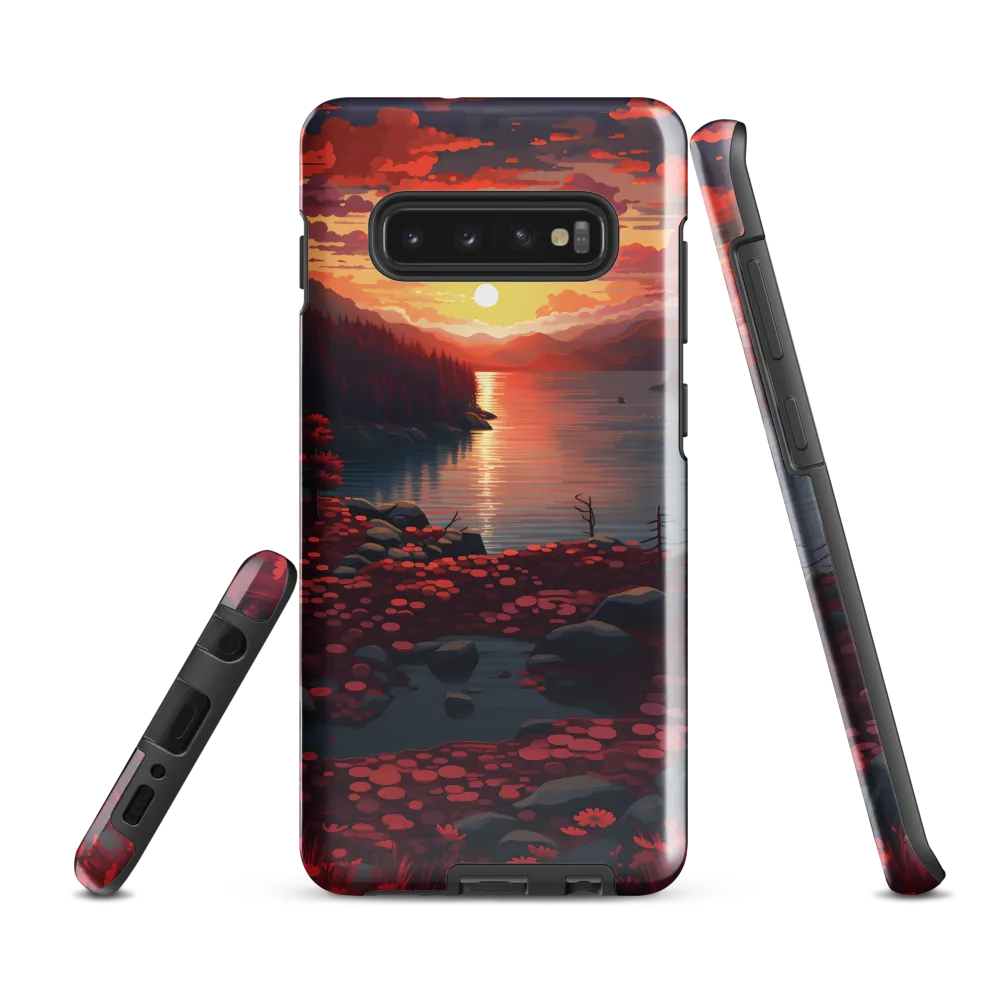 Serenity at Dusk | Phone Case |  S10 Plus | Tough Case | Glossy