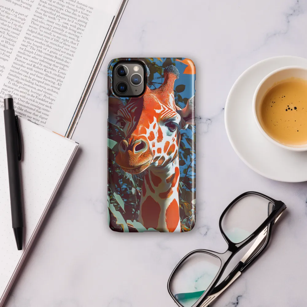 Giraffe in the Lush Canopy | Phone Case |  11 Pro Max | Snap Case | Glossy