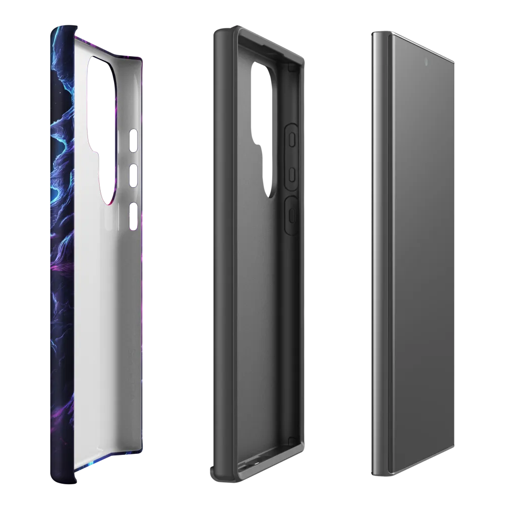Neon Rift Between Stars