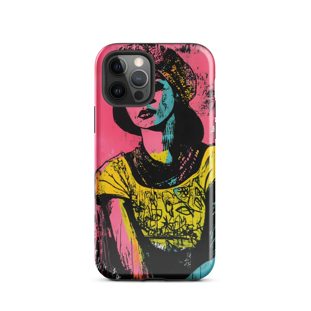Urban Elegance: A Graffiti Portrait