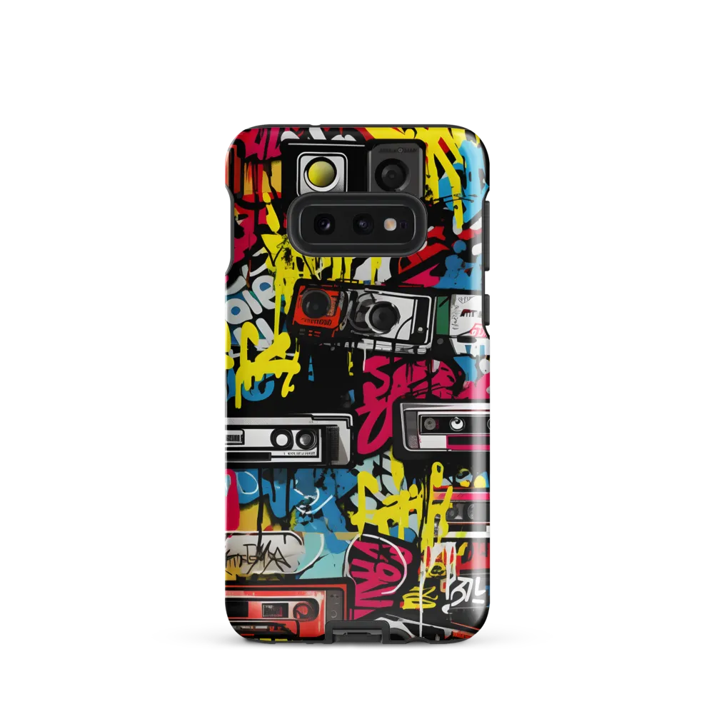 Urban Nostalgia: A Retro Cassette Explosion