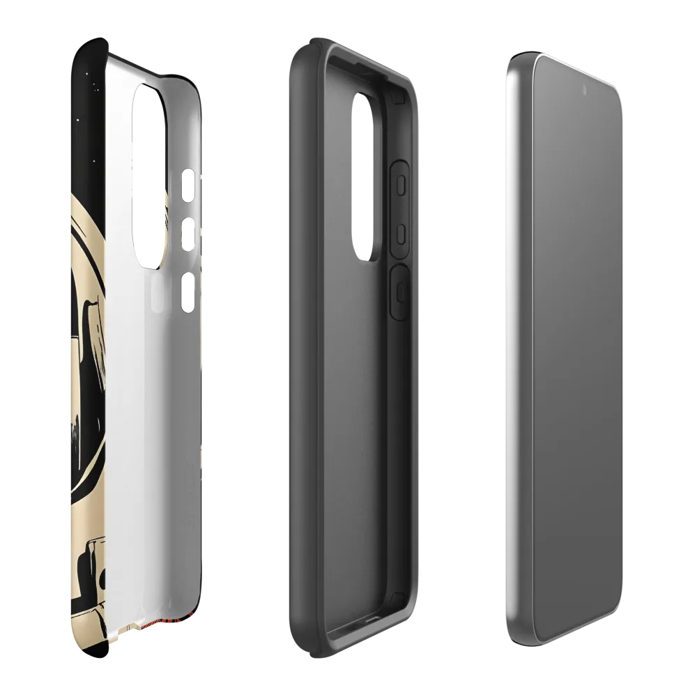 Gaze of the Astronaut | Phone Case |  S23 Plus | Tough Case | Matte