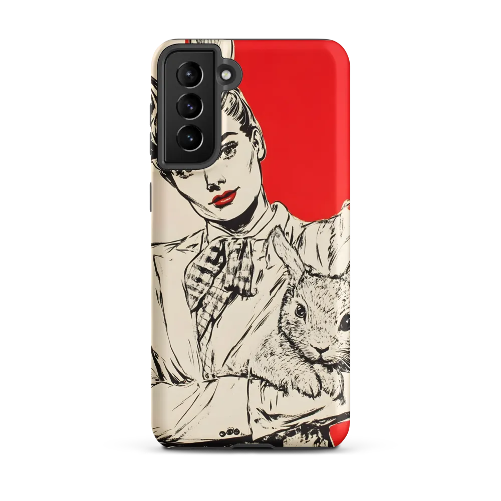 Whimsical Elegance: The Rabbit Lady
