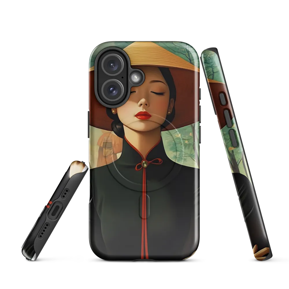 Elegance in Tranquility | Phone Case |  16 | MagSafe® Tough Case | Glossy