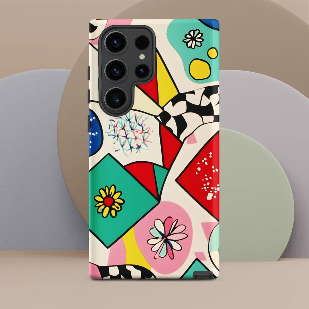 Joyful Geometry: A Playful Dance of Shapes and Colors