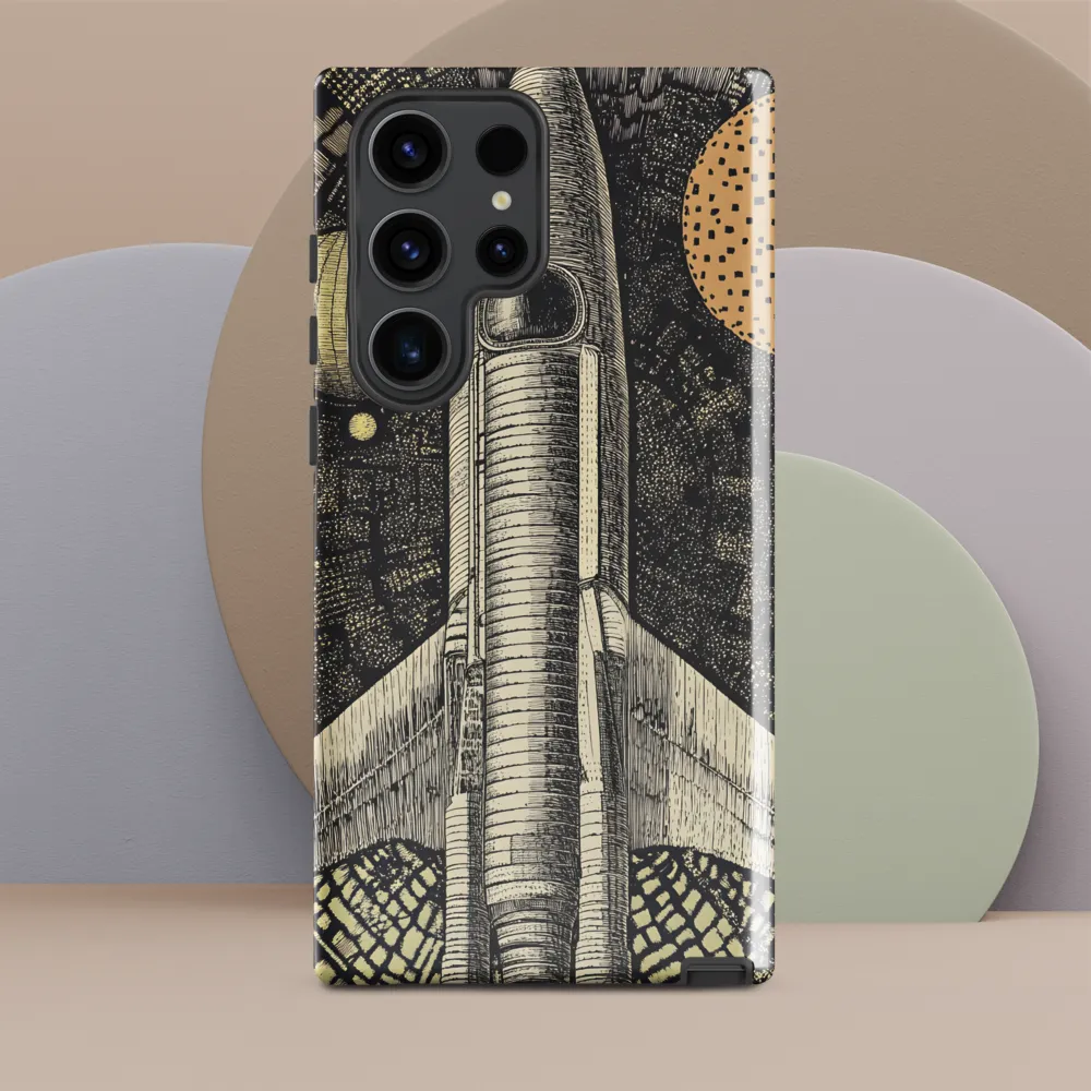 Voyage to the Unknown | Phone Case |  S23 Ultra | Tough Case | Glossy