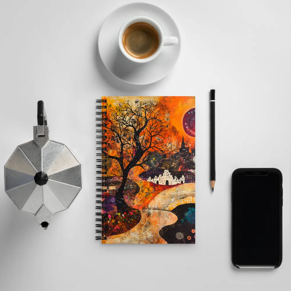 Whispers of an Enchanted Evening | Spiral Notebook