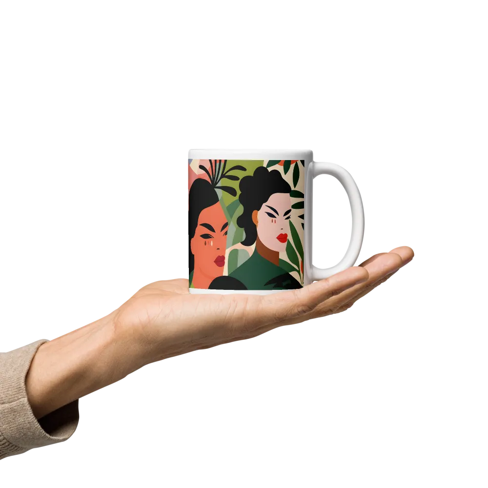 Harmony of Nature and Femininity | Mugs | Multiple Sizes & Colors