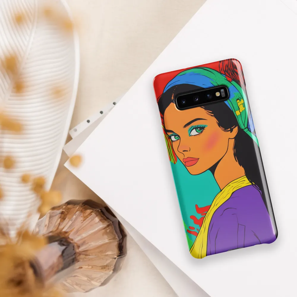 Vibrant Elegance | Phone Case |  S10 Plus | Snap Case | Glossy