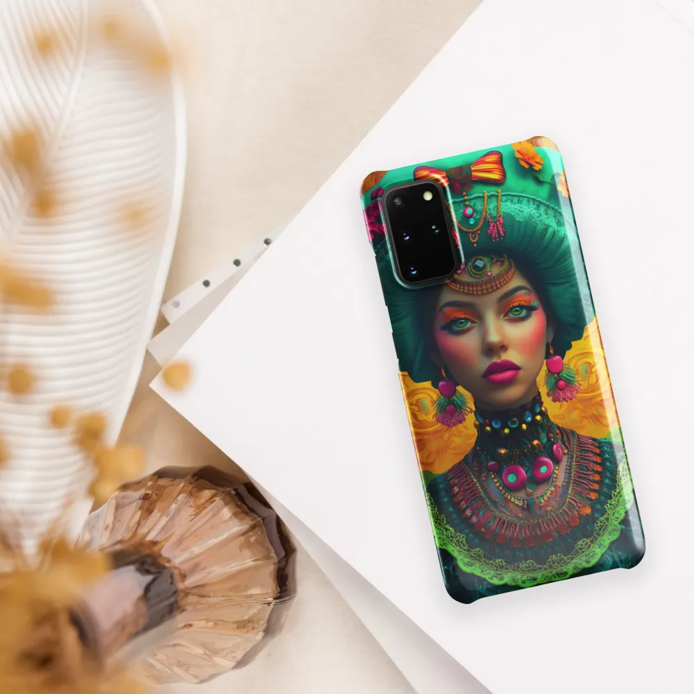 Feminine Elegance in Surreal Splendor