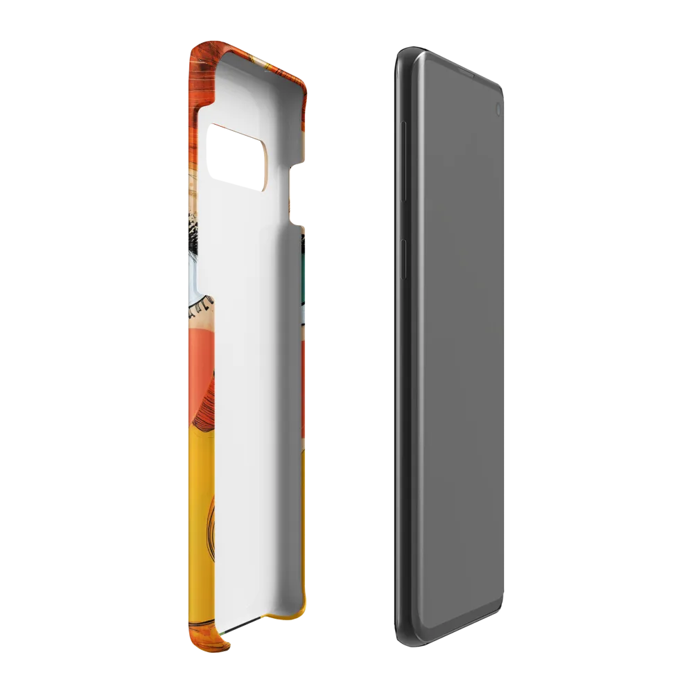 Whimsical Portrait of a Girl | Phone Case |  S10 Plus | Snap Case | Matte