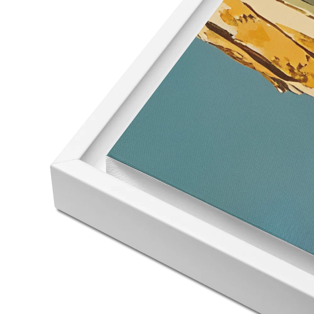The Guardian of the Urban Wild | Canvas with White Frame | 24″×36″