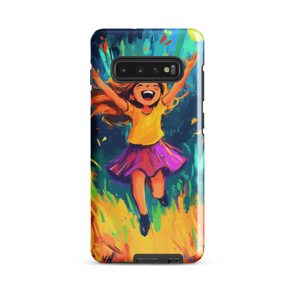 Joyful Escape into Nature | Phone Case |  S10 Plus | Tough Case | Glossy