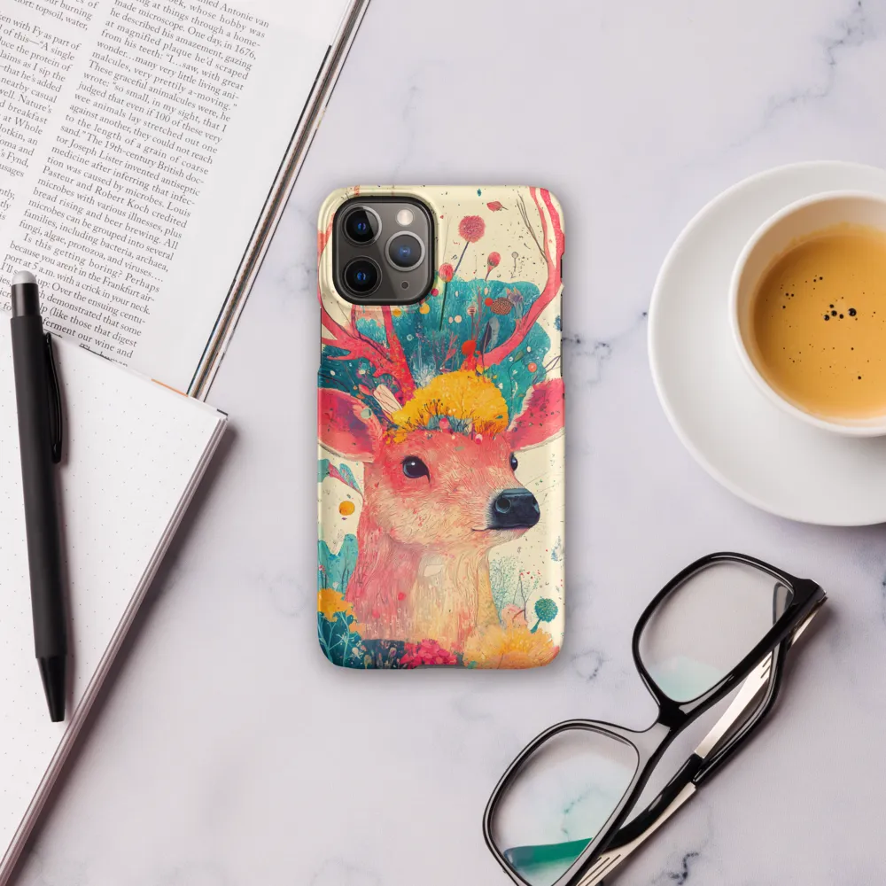 Whimsical Harmony: A Deer in Bloom