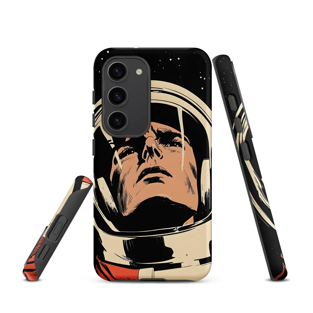Gaze of the Astronaut | Phone Case |  S23 | Tough Case | Matte