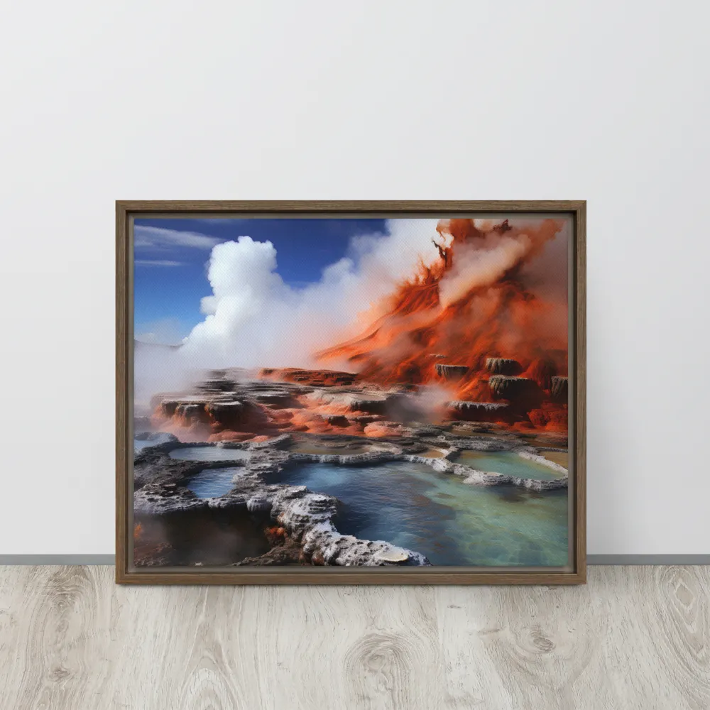 Nature's Fury: The Volcano's Expression