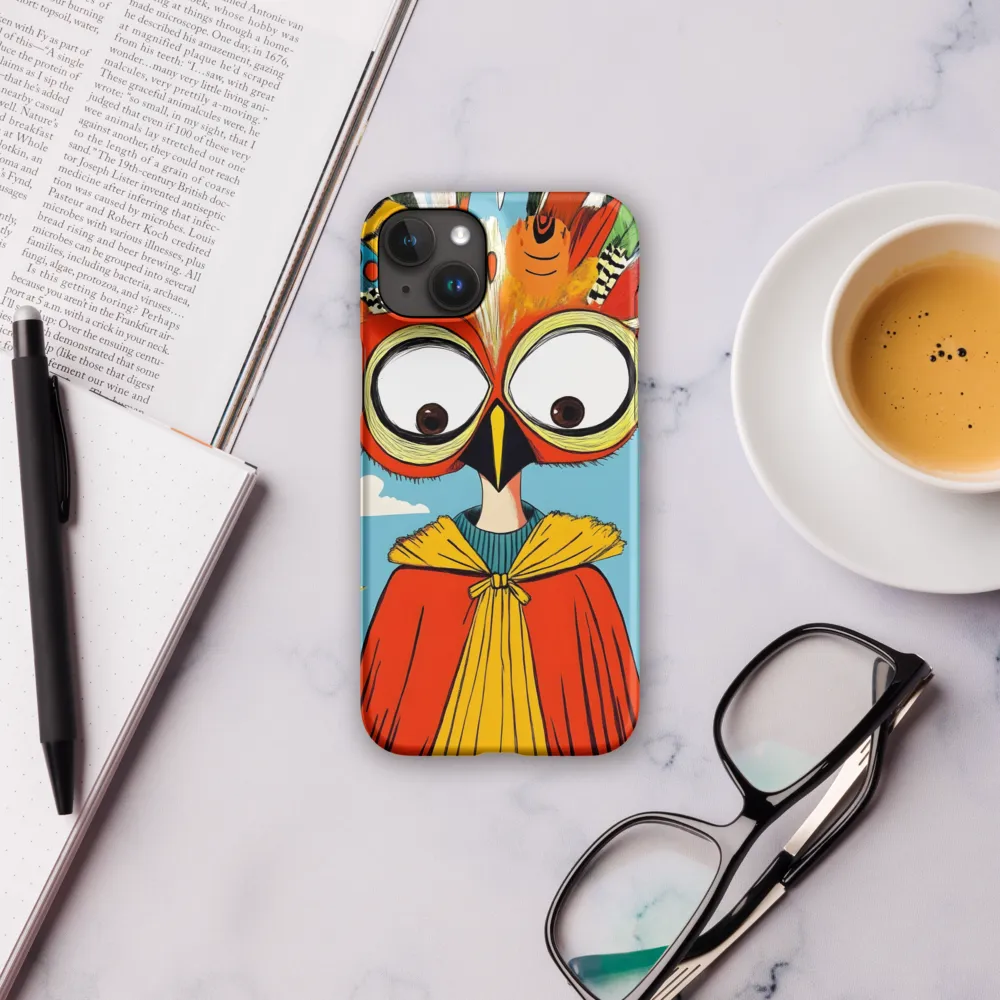 A Whimsical Encounter: The Owl-Human Fusion