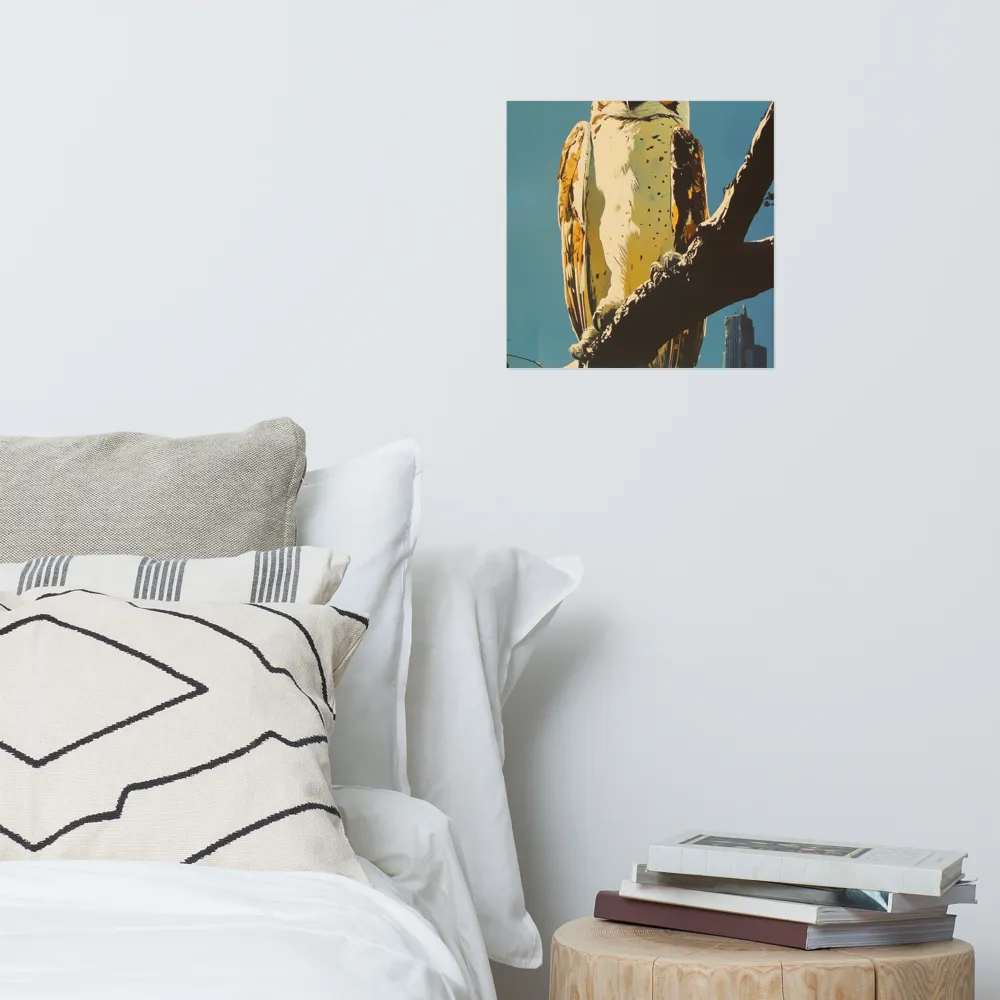 The Guardian of the Urban Wild | Poster | 14″×14″