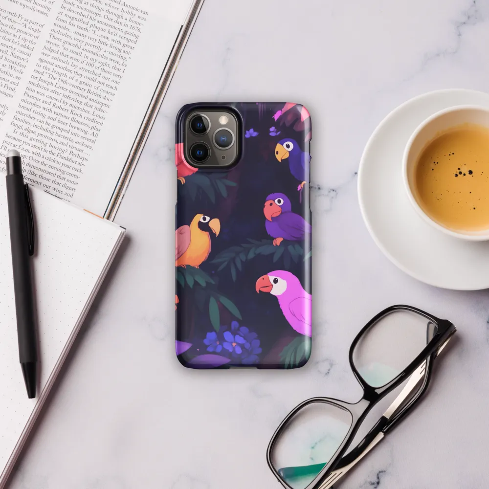 Tropical Parrot Playground | Phone Case |  11 Pro | Snap Case | Glossy