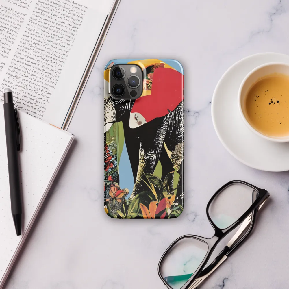 Harmony of Nature: The Elephant's Embrace | Phone Case |  12 Pro Max | Snap Case | Glossy