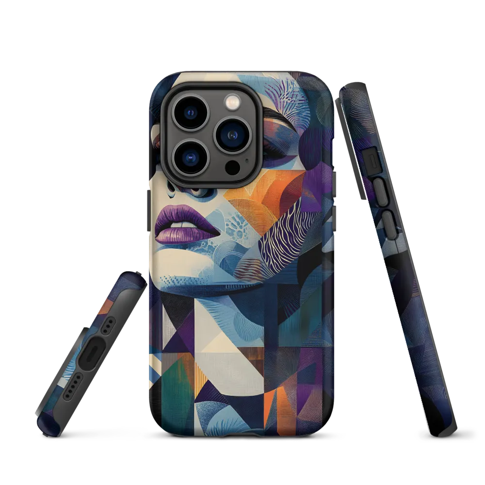 Fragmented Mystery: A Modern Portrait