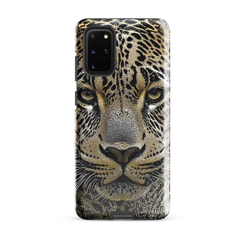 The Majestic Gaze: Portrait of a Leopard